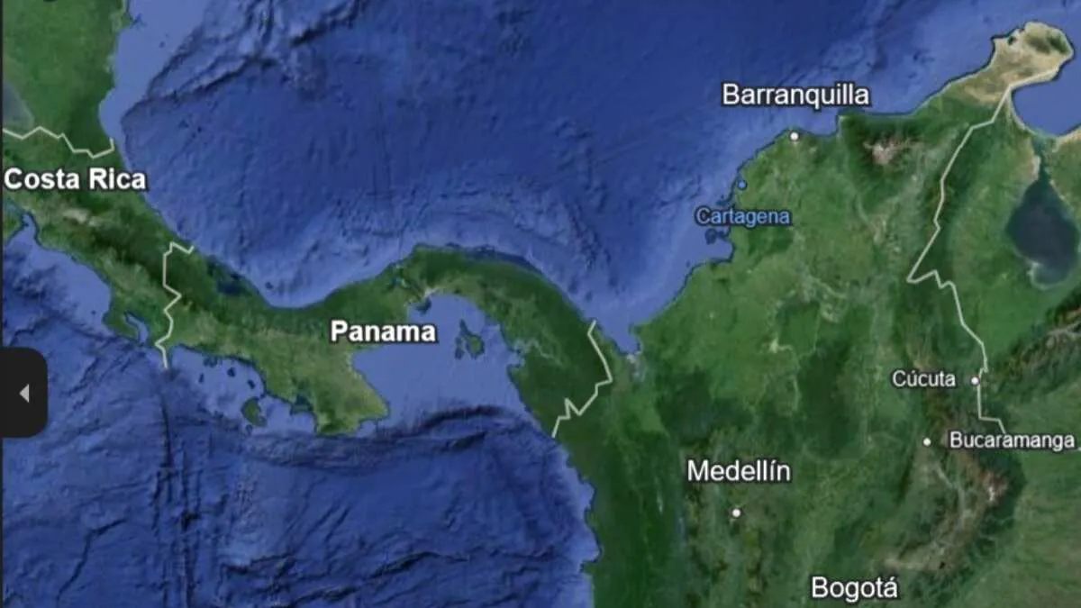 Panam on the map